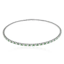 AAA-Kenianischer Tsavorit-Goldarmreif (CIRARI)