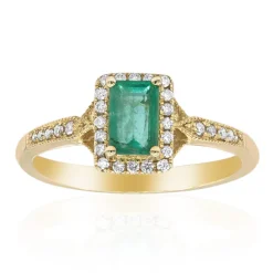 AAA-Sambia-Smaragd-Goldring