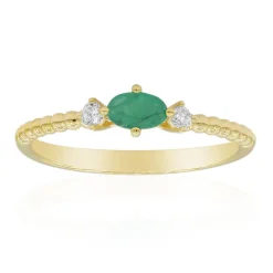 AAA-Sambia-Smaragd-Goldring