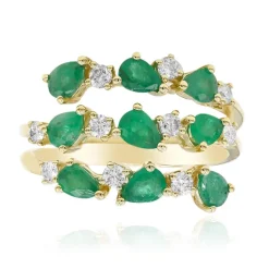 AAA-Sambia-Smaragd-Goldring (CIRARI)