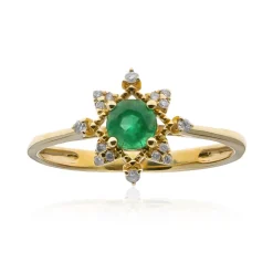 AAA-Sambia-Smaragd-Goldring (CIRARI)