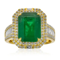 AAA-Sambia-Smaragd-Goldring (CIRARI)