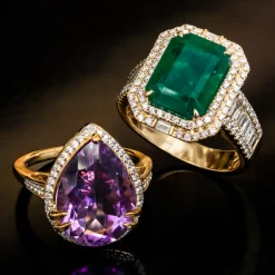 AAA-Sambia-Smaragd-Goldring (CIRARI)