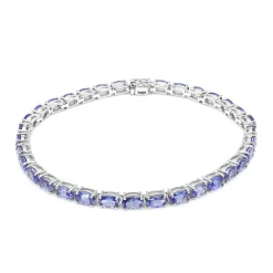 AAA-Tansanit-Goldarmband (CIRARI)