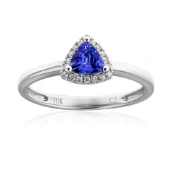 AAA-Tansanit-Goldring