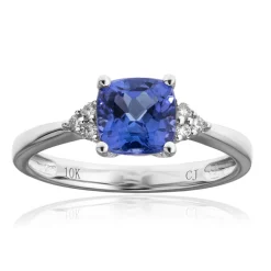 AAA-Tansanit-Goldring