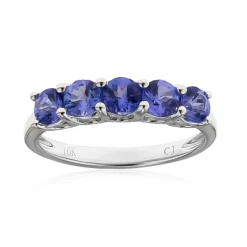 AAA-Tansanit-Goldring