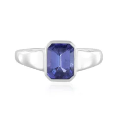 AAA-Tansanit-Goldring