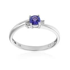 AAA-Tansanit-Goldring