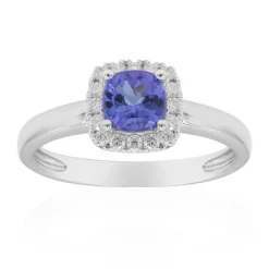 AAA-Tansanit-Goldring