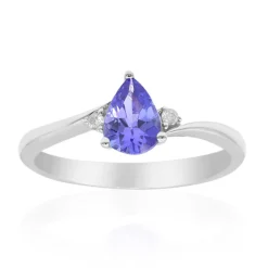 AAA-Tansanit-Goldring