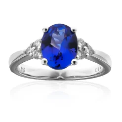 AAA-Tansanit-Goldring (CIRARI)