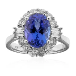 AAA-Tansanit-Goldring (CIRARI)