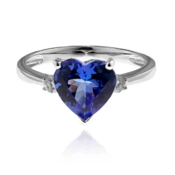 AAA-Tansanit-Goldring (CIRARI)