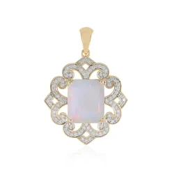 AAA-Welo-Opal-Goldanhänger (SUHANA)