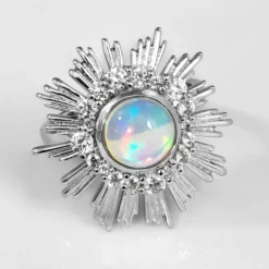 AAA-Welo-Opal-Silberring