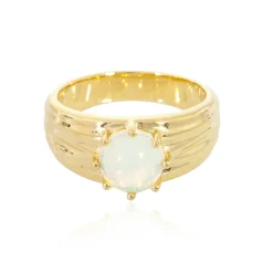 AAA-Welo-Opal-Silberring (de Melo)