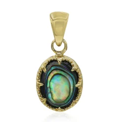 Abalone-Muschel-Silberanhänger (Art of Nature)