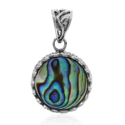 Abalone-Muschel-Silberanhänger (Art of Nature)