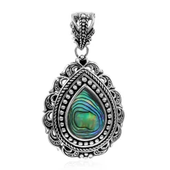 Abalone-Muschel-Silberanhänger (Art of Nature)