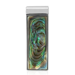 Abalone-Muschel-Silberanhänger