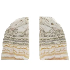 Alabaster-Kalzit-Buchstütze