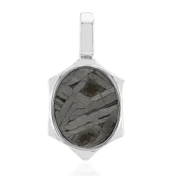 Aletai-Meteorit-Silberanhänger