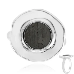 Aletai-Meteorit-Silberring