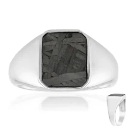 Aletai-Meteorit-Silberring