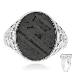 Aletai-Meteorit-Silberring