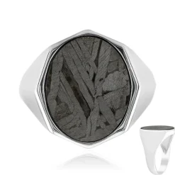 Aletai-Meteorit-Silberring