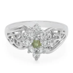 Alexandrit-Silberring