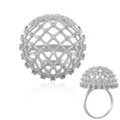 Alexandrit-Silberring (SAELOCANA)