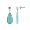 Amazonit-Silberohrringe (KM by Juwelo)