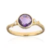 Amethyst-Goldring (Smithsonian)