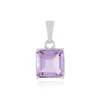 Amethyst-Silberanhänger