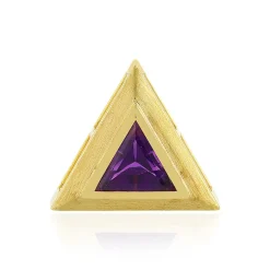 Amethyst-Silberanhänger