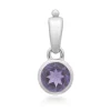 Amethyst-Silberanhänger