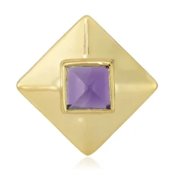 Amethyst-Silberanhänger