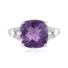Amethyst-Silberring
