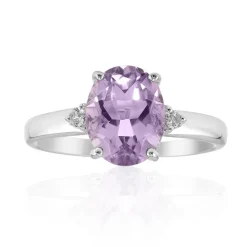 Amethyst-Silberring