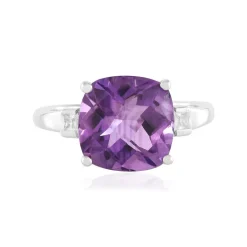 Amethyst-Silberring
