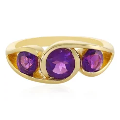 Amethyst-Silberring
