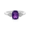 Amethyst-Silberring
