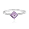 Amethyst-Silberring