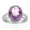 Amethyst-Silberring