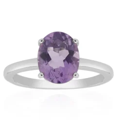 Amethyst-Silberring