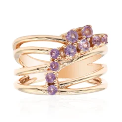 Amethyst-Silberring