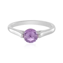 Amethyst-Silberring