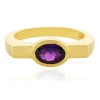 Amethyst-Silberring